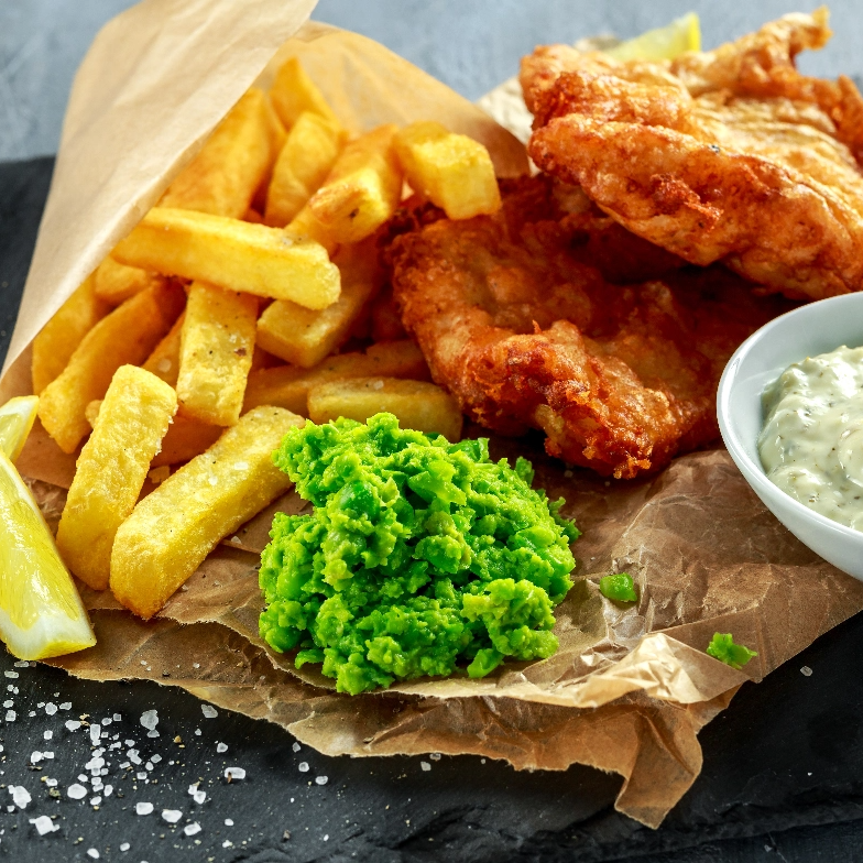 healthy chicken and potato sticks
