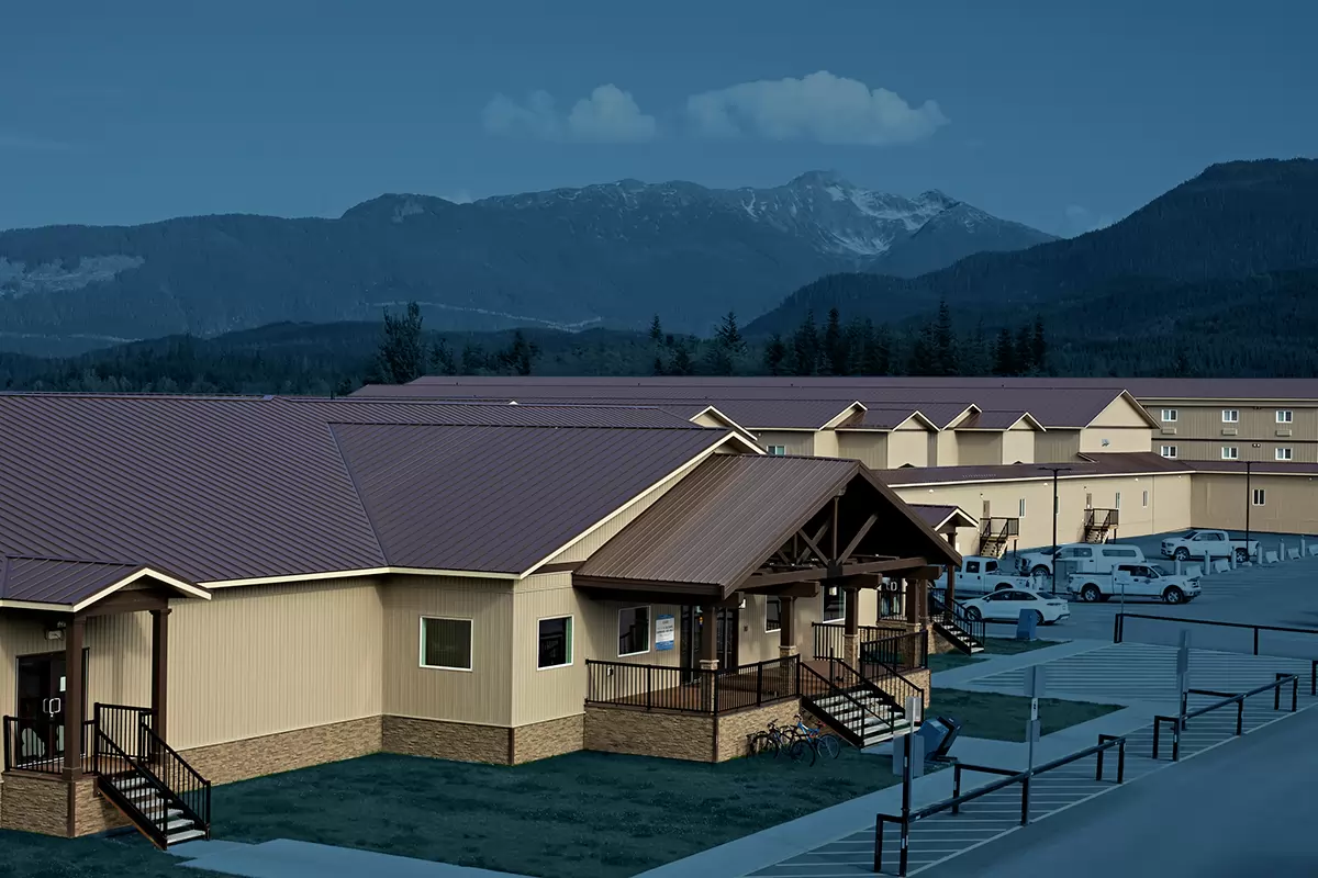 Exterior view of Crossroad Lodge