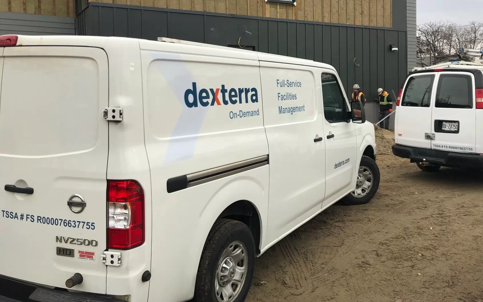 Dexterra on-demand technical services on site