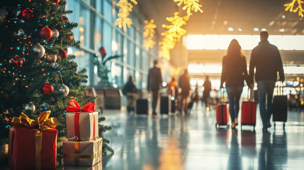 Smart airport facilities management during Christmas